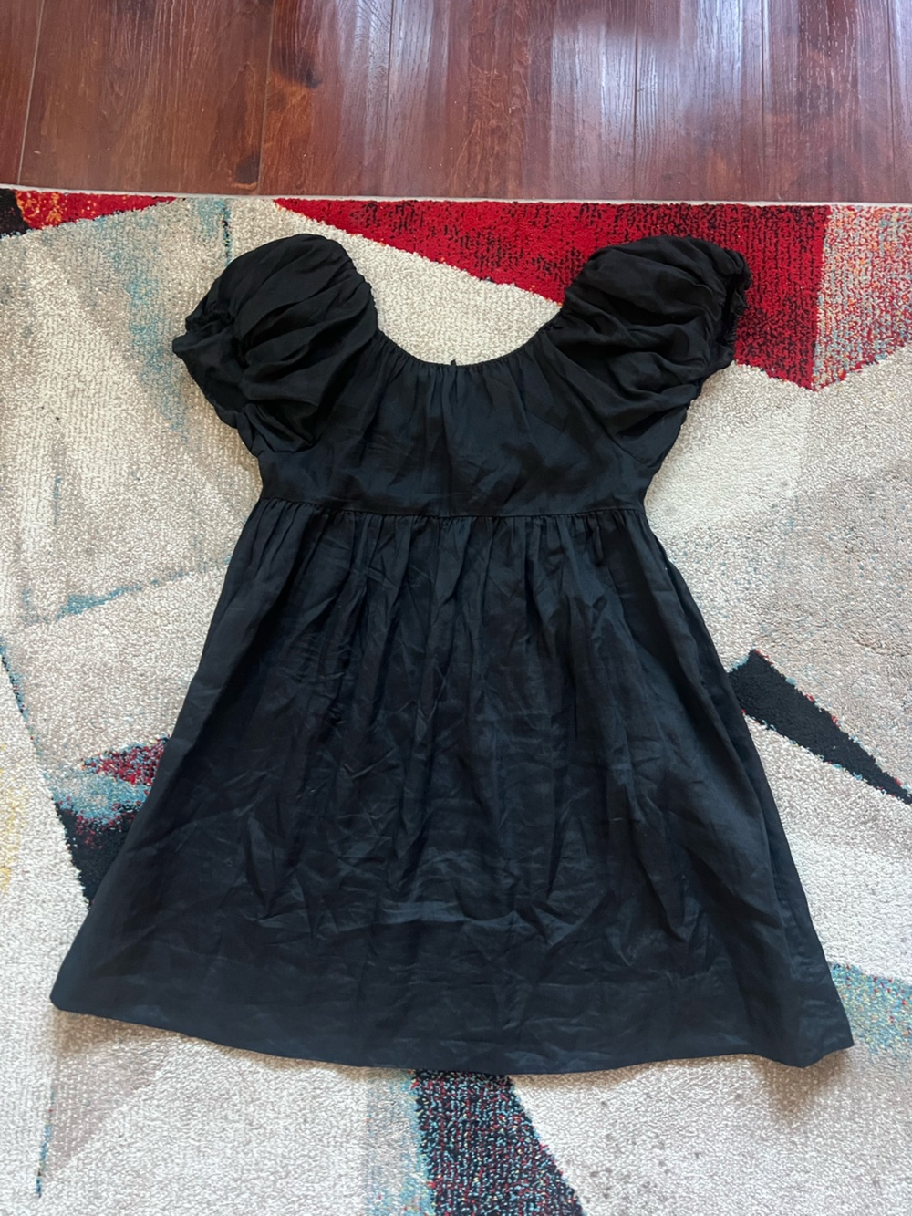 VGUC Doen Sarria Dress in Black Size Small - Picture 3 of 7